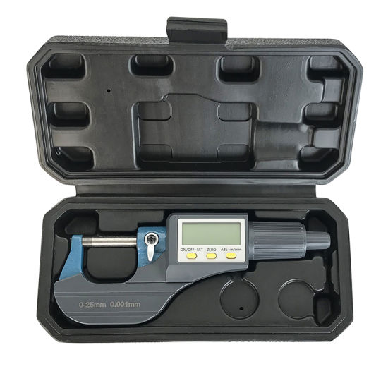 0-25mm (0-1 Inch) External/Outside Digital Micrometer with Display