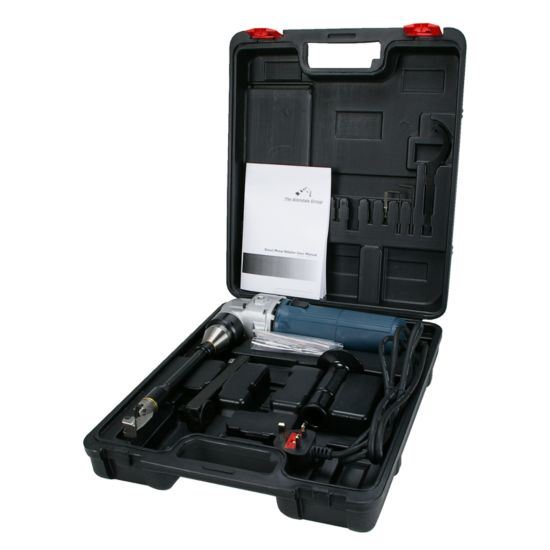 Longbow - 625W Electric Long Reach Sheet Metal Nibbler - Cuts up to 2.3mm Steel.