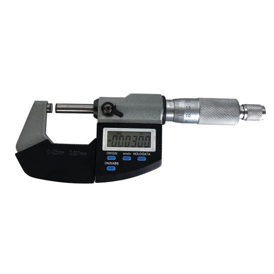25-50mm (1-2 inch) External/Outside Digital Micrometer with Display