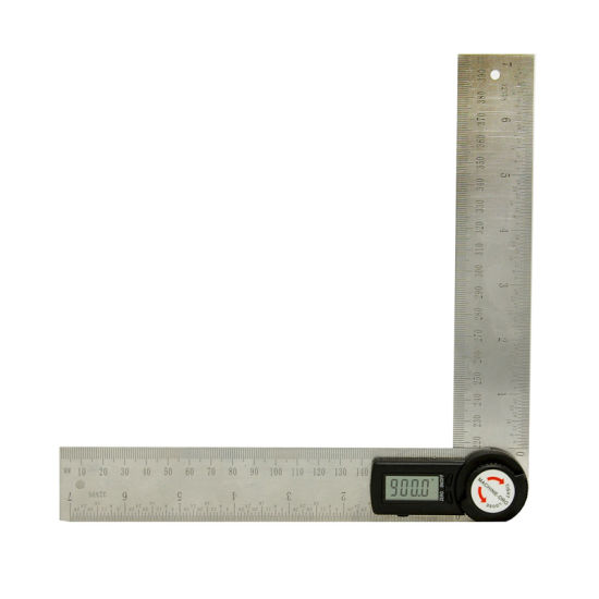 200mm 8" Digital Angle Ruler Readout Gauge