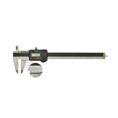 Dual Readout Calipers with Digital Display and Vernier Graduations- 150mm (6")