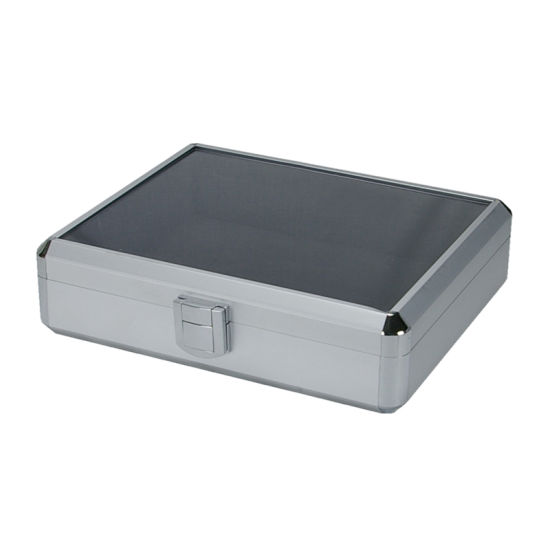 Aluminium Flight Case Clear Top (270X220X70mm)