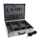 Silver Toolbox Flight Case with Tool Tray and Internal Dividers 460 X 360 X 160mm