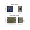 Rotary Angle Encoder and Remote Display, with a 6mm Diameter Shaft.